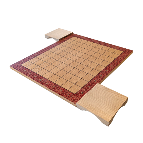 Veneered Chess Board Shogi.cz red design